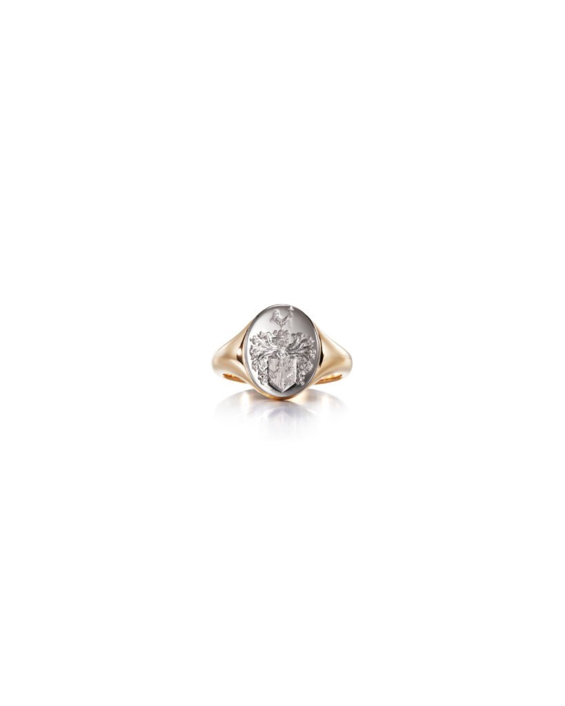 signet ring with engraving