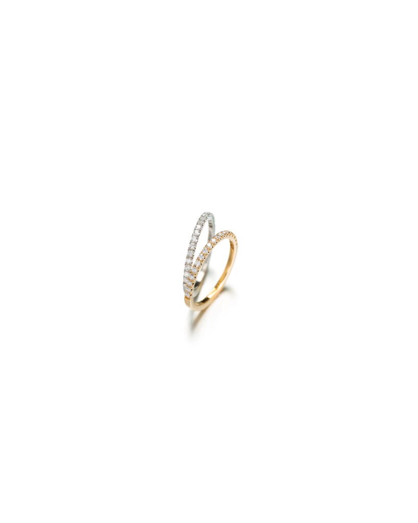 half eternity rings with diamonds
