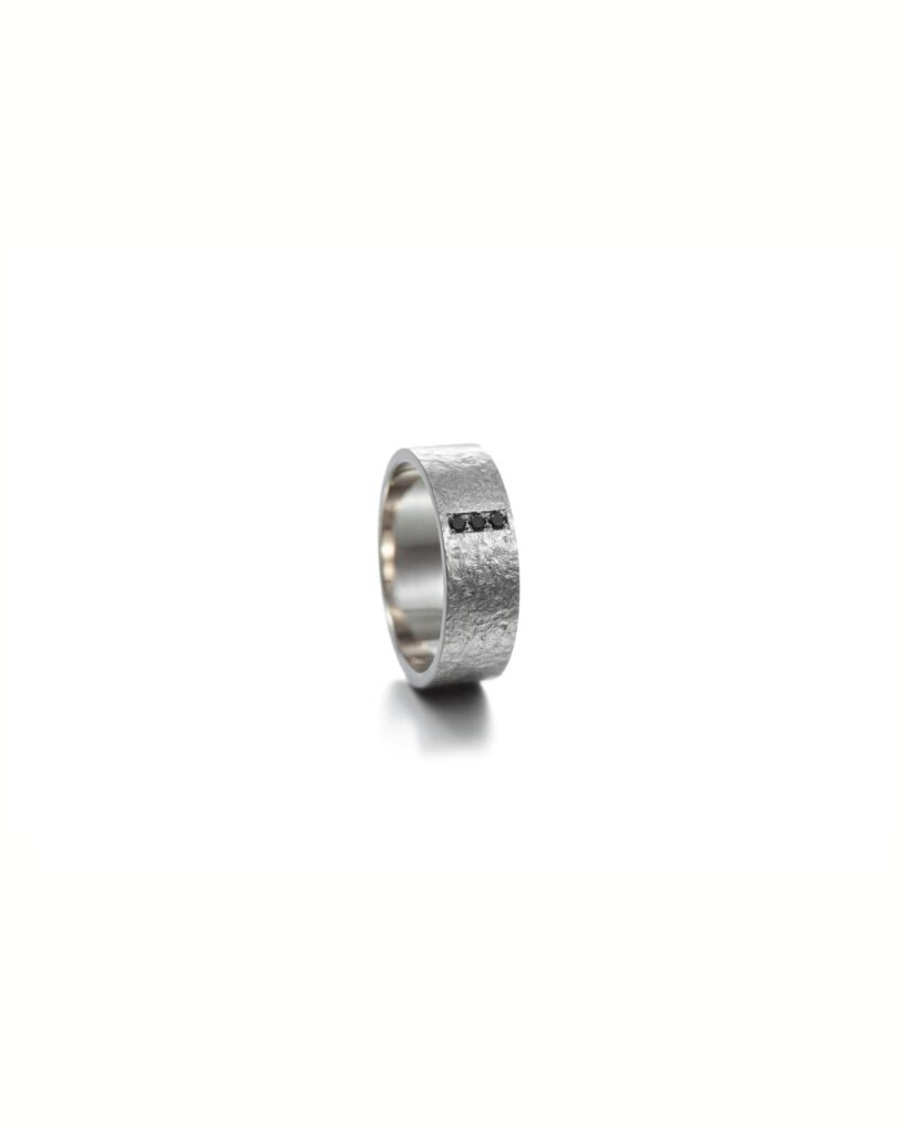 black diamond ring for men