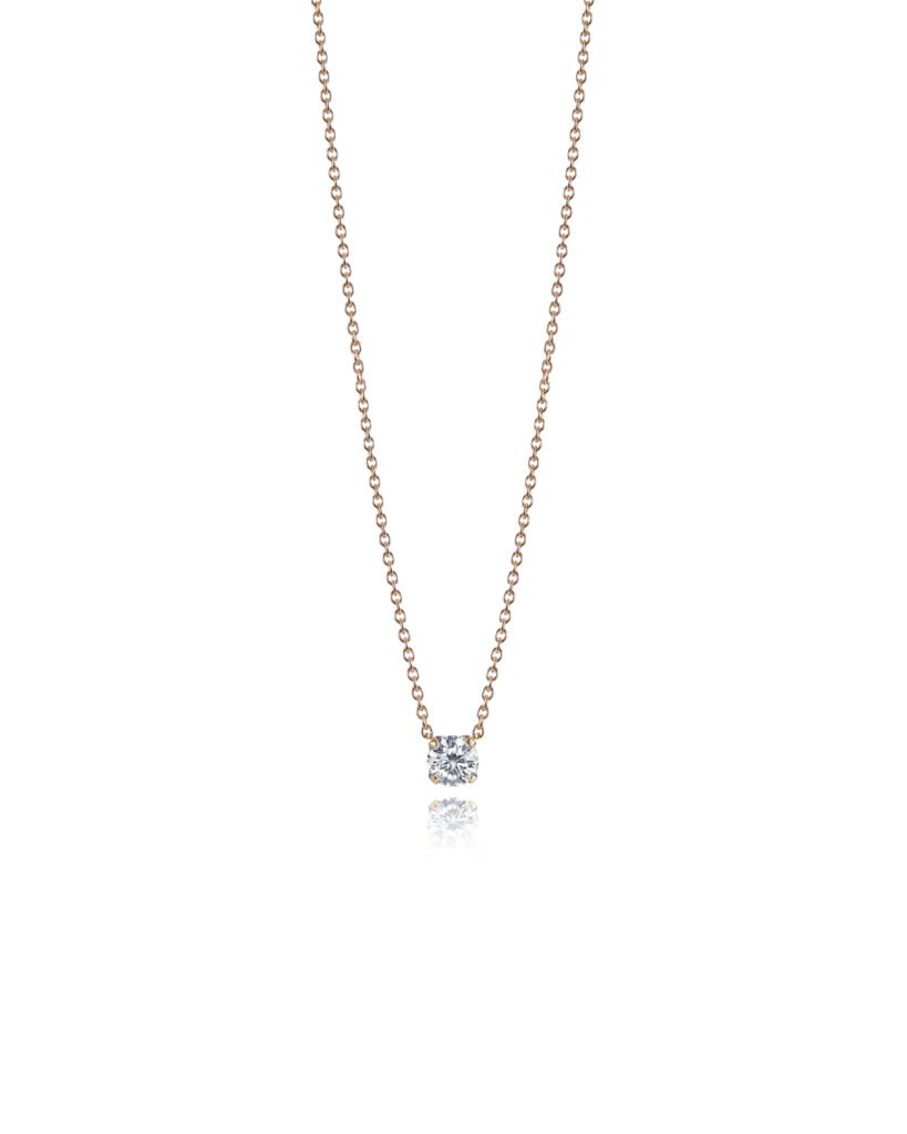 gold diamond necklace