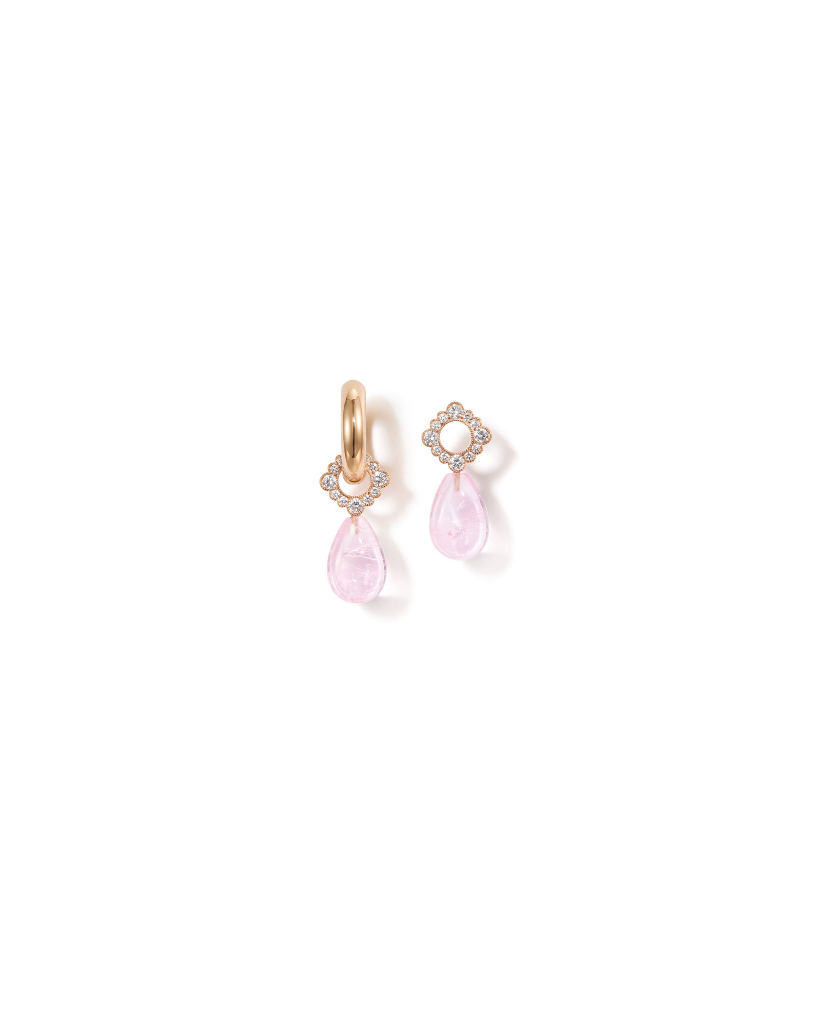 Dingel Orb Halo Morganite